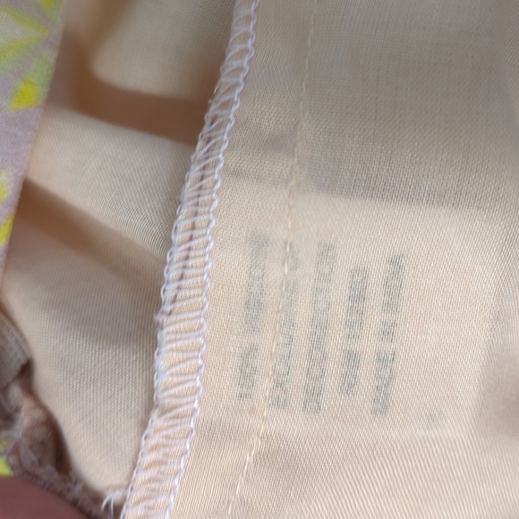 Fletch Farrah Floral Off Shoulder Cut Out Dress Tan Yellow XS resort bohemian - Picture 9 of 10